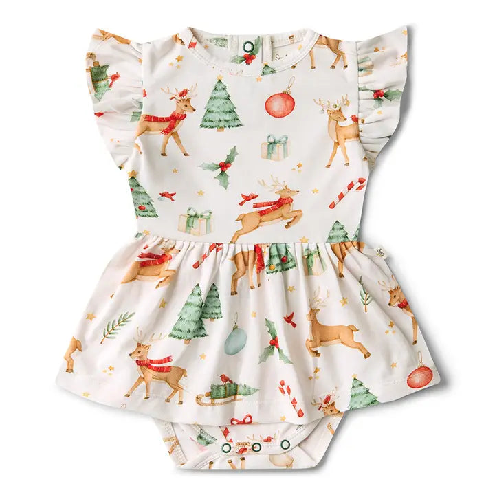 Prancer and Friends Organic Dress