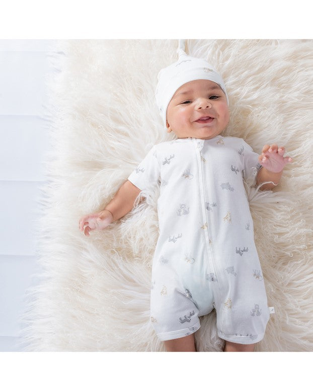 Romper Short Sleeve Safari