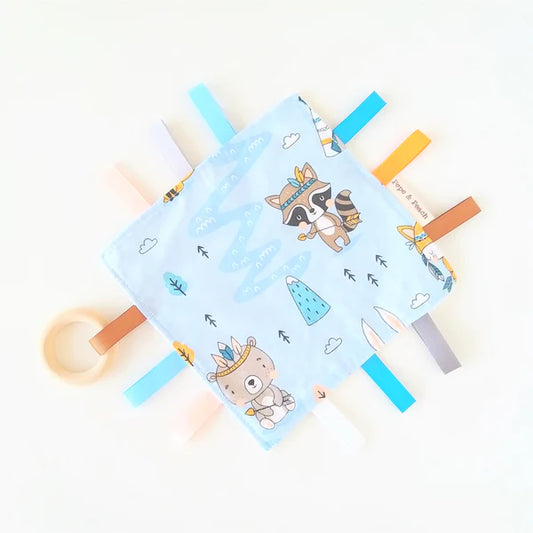 Sensory Blanket Woodlands Blue