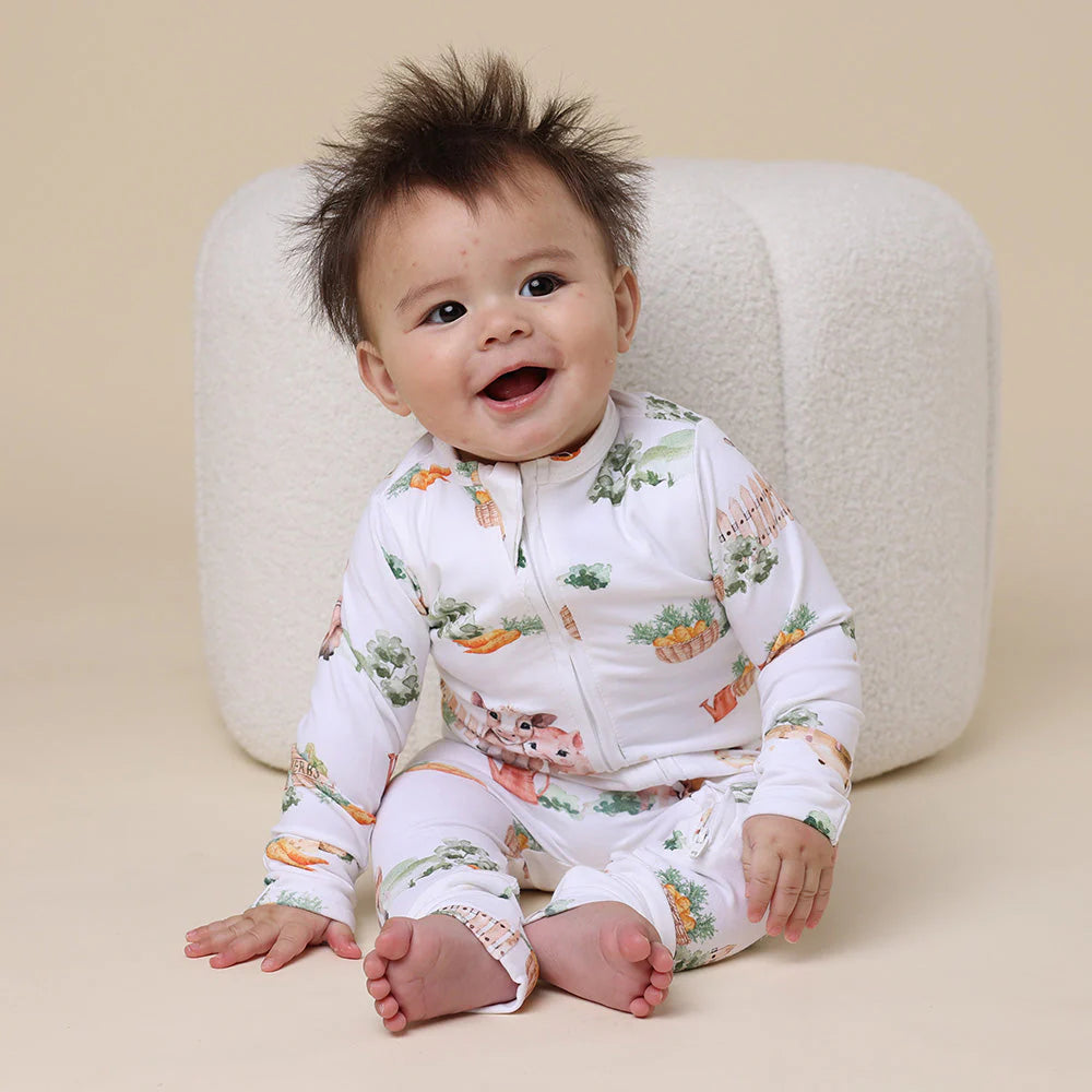 Farm Organic Snugglesuit Romper