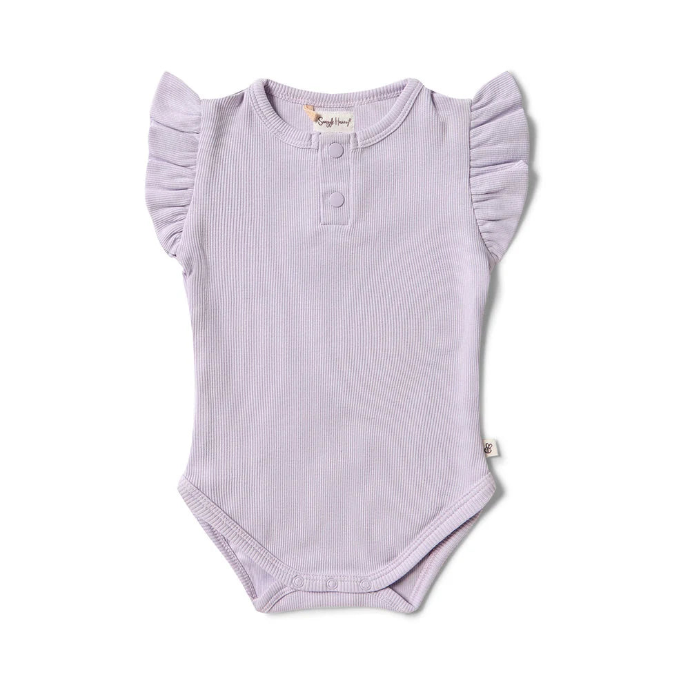 Lavender Short Sleeve Bodysuit