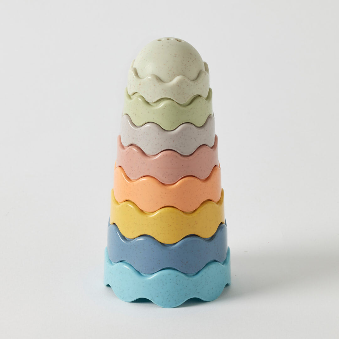 Wave Shape Stackers Eco Friendly