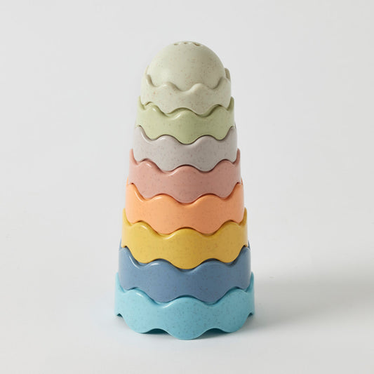 Wave Shape Stackers Eco Friendly