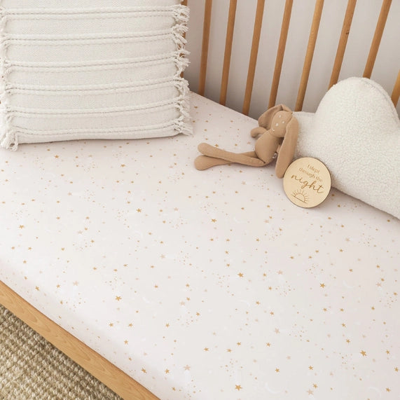 Stardust Organic Cot Sheet