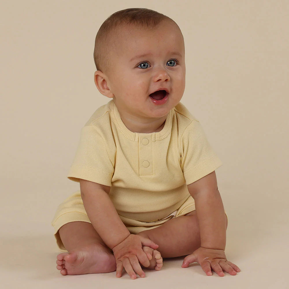 Sunshine Romper Short sleeve