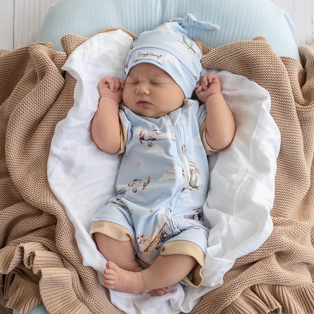 Taking Flight Organic Shortie Romper