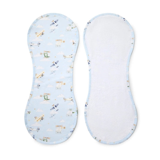Taking Flight Organic Cotton Burp Bib
