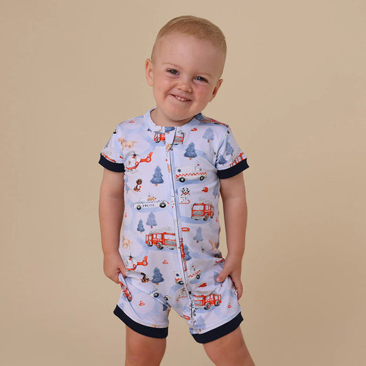 Short Sleeve Romper To The Rescue