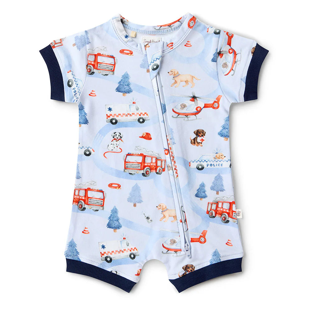 Short Sleeve Romper To The Rescue