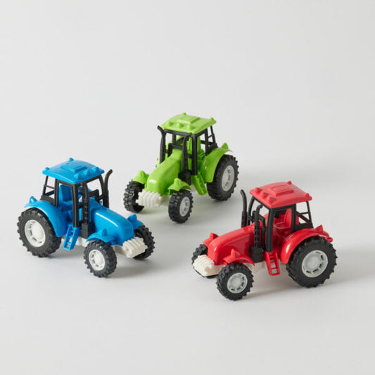 Jiggle & Giggle Bioplastic Farm Tractor 3 Assorted Colours