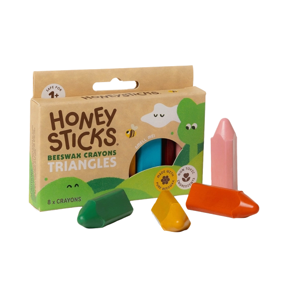 Honeysticks Triangle Crayons