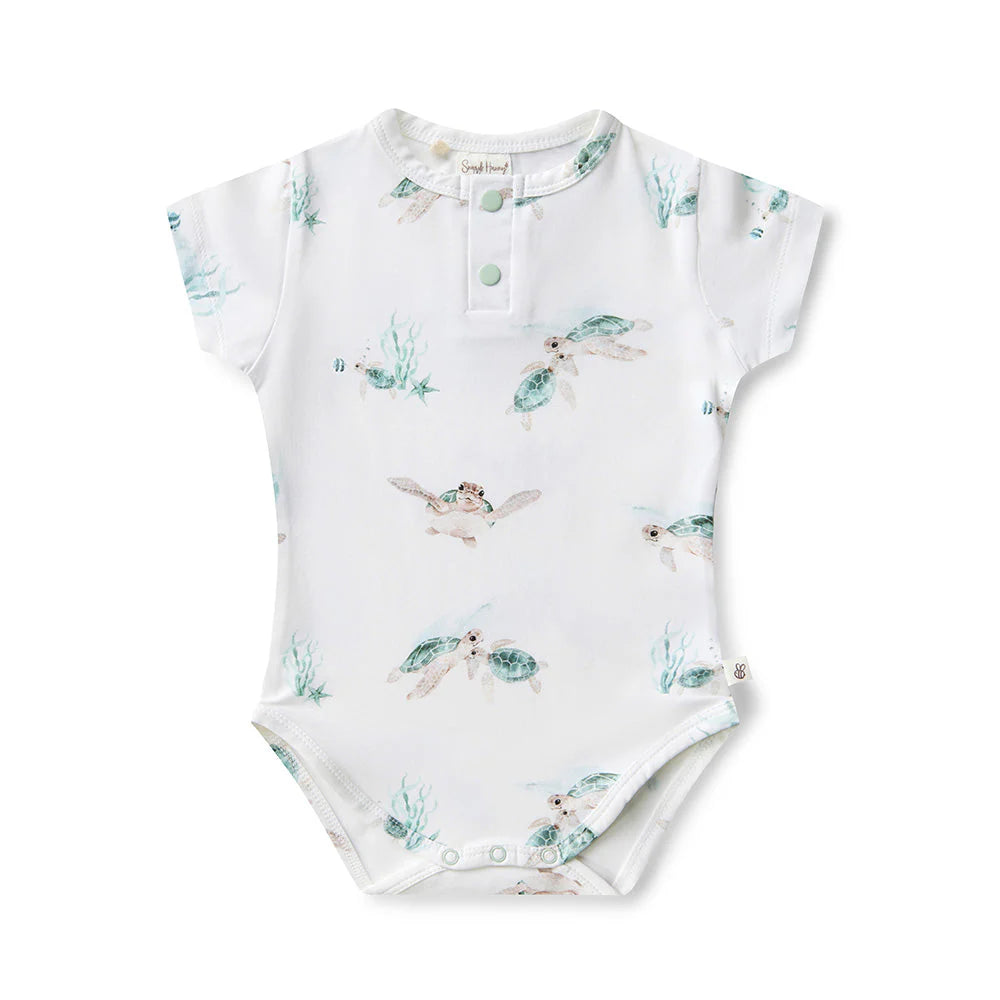 Turtle Short Sleeve Bodysuit
