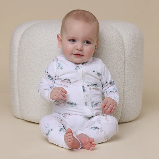Turtle Organic Convertible Romper