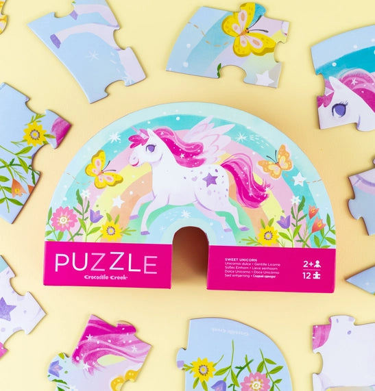 Sweet Unicorns Mini Puzzle 12 Pc
