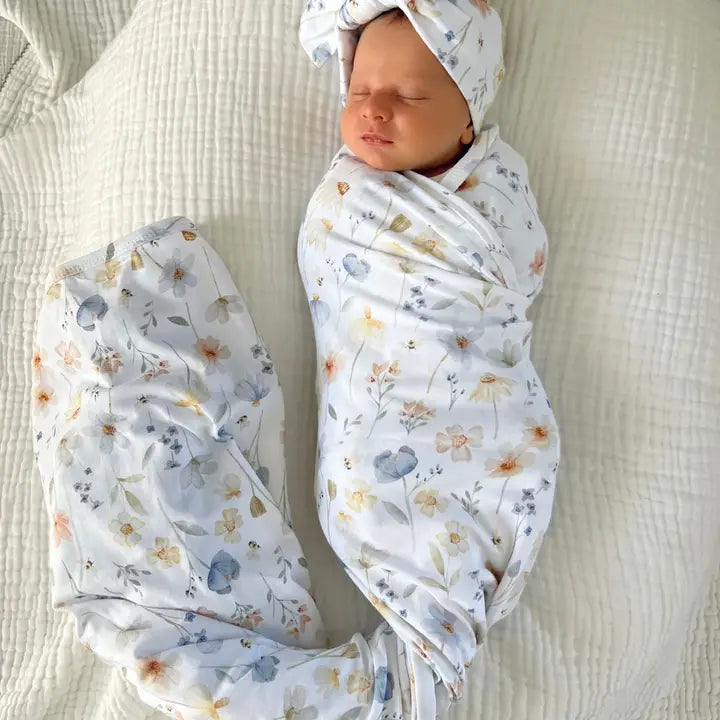 Swaddle Organic Jersey Set Meadow