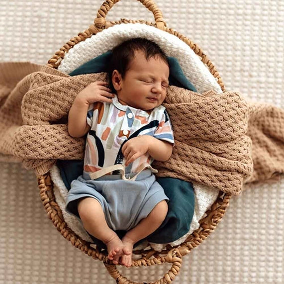 Zen Organic Shorts Blue