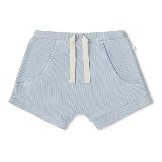 Zen Organic Shorts Blue